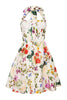 AMARA BUBBLE MINI DRESS - Enchanted Floral Dresses SOFIA The Label 