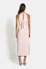 Load image into Gallery viewer, AMELIE HIGH NECK SATIN DRESS - Blush Dresses SOFIA The Label 