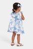 AVA DRESS - Sky Blue Floral Baby & Toddler Dresses SOFIA The Label Mini 