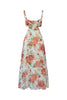 DELILAH CUT OUT MIDI DRESS - Sunset Floral Dresses SOFIA The Label 