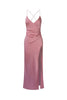 ELLE SILK MIDI DRESS - Dusty Pink Dresses SOFIA The Label 
