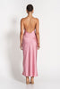 Load image into Gallery viewer, ELLE SILK MIDI DRESS - Dusty Pink Dresses SOFIA The Label 