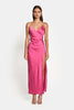 Load image into Gallery viewer, ELLE SILK MIDI DRESS - French Pink Dresses SOFIA The Label 