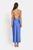 Cargar imagen en el visor de la galería, ELLE SILK MIDI DRESS - Royal Blue Dresses SOFIA The Label 