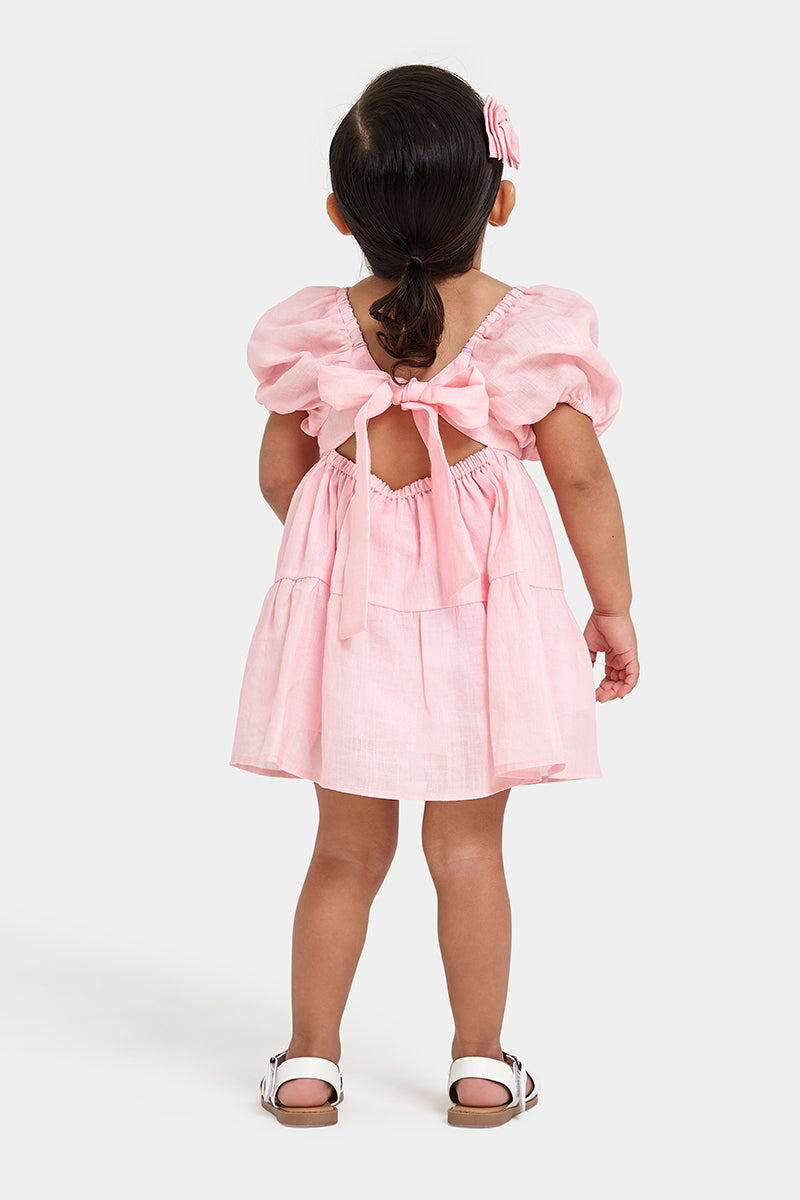 EMMA DRESS - Baby Pink Baby & Toddler Dresses SOFIA The Label Mini 