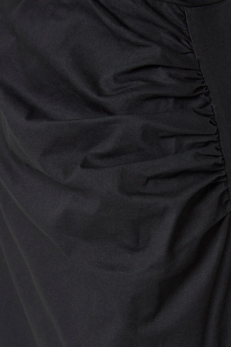 HAILEY OFF SHOULDER MIDI DRESS - Black Dresses SOFIA The Label 