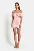 Load image into Gallery viewer, HAILEY OFF SHOULDER MINI DRESS - Baby Pink Dresses SOFIA The Label 