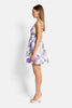 KAIA OPEN BACK MINI DRESS - Hydrangea Dresses SOFIA The Label 