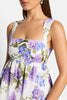 Cargar imagen en el visor de la galería, KAIA OPEN BACK MINI DRESS - Hydrangea Dresses SOFIA The Label 