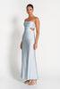 LEAH CUT OUT SILK GOWN - Ice Blue New SOFIA The Label 
