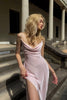 LEXI VELVETEEN SLIP DRESS - Baby Pink Dresses SOFIA The Label 