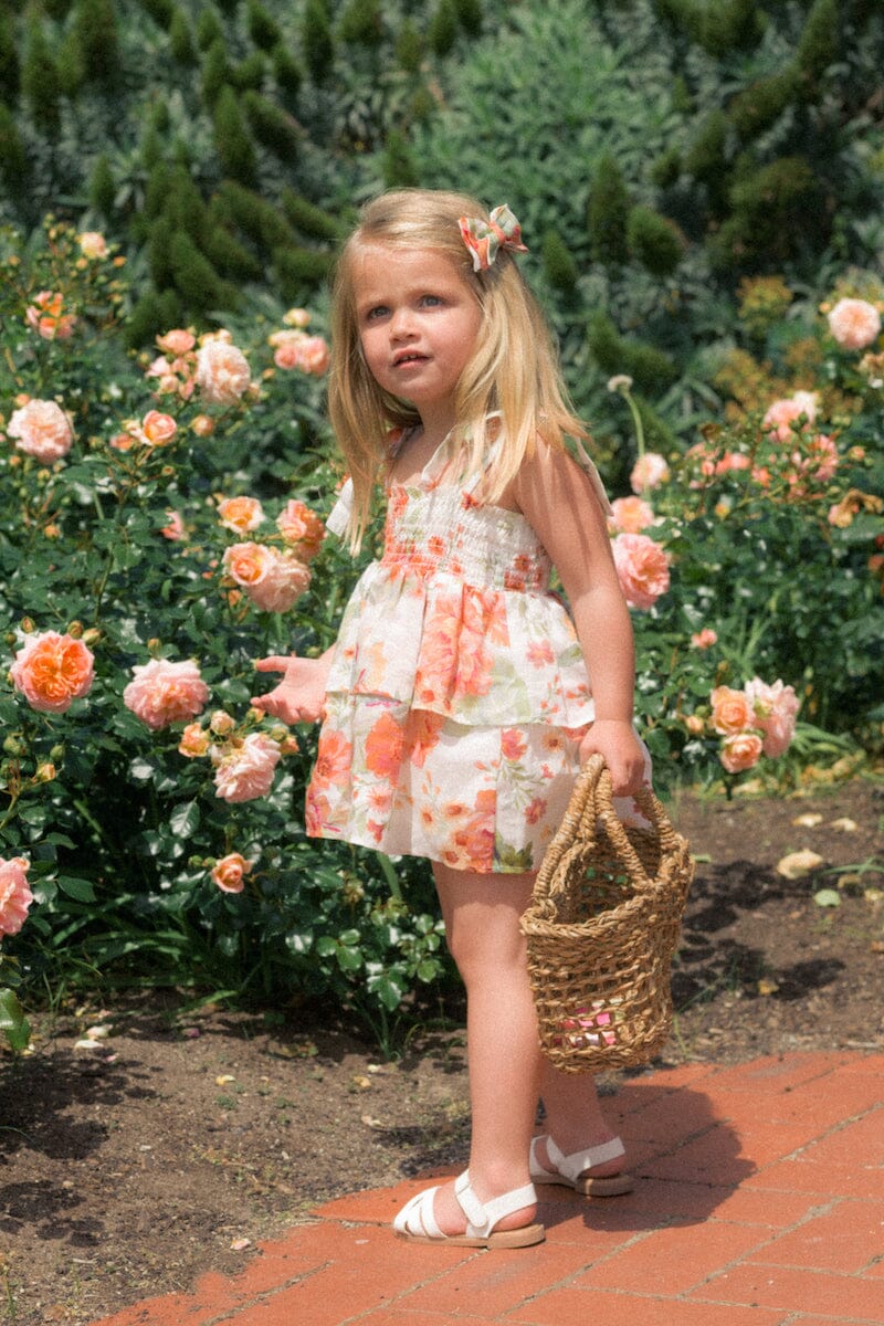 LOLA DRESS - Sunset Floral Baby & Toddler Dresses SOFIA The Label Mini 