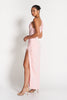 Load image into Gallery viewer, MAY DRAPED ONE SHOULDER GOWN - Baby Pink Dresses SOFIA The Label 