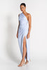MAY DRAPED ONE SHOULDER GOWN - Powder Blue New SOFIA The Label 