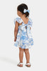 MIA DRESS - Sky Blue Floral Baby & Toddler Dresses SOFIA The Label Mini 