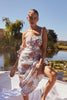 MIMI CUT OUT MIDI DRESS - Jewel Floral Dresses SOFIA The Label 