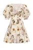 OLIVIA FLOUNCE MINI DRESS - Flora Print Dresses SOFIA The Label 
