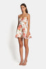 Load image into Gallery viewer, POSY CUT OUT MINI DRESS - Sunset Floral Dresses SOFIA The Label 