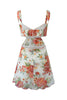 Load image into Gallery viewer, POSY CUT OUT MINI DRESS - Sunset Floral Dresses SOFIA The Label 