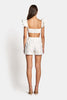 Load image into Gallery viewer, POSY HIGH WAISTED LACE SHORTS - White Shorts SOFIA The Label 