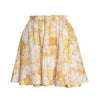 Load image into Gallery viewer, ROW SHORT SKIRT - Yellow Floral Skirts SOFIA The Label 