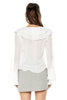 Load image into Gallery viewer, STUDIO CROPPED RUFFLE BLOUSE Tops SOFIA The Label